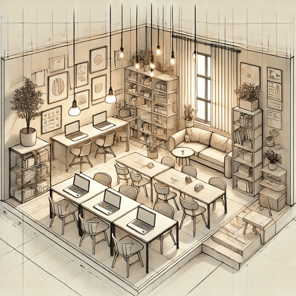 Сучасний коворкінг простір ITSiesta